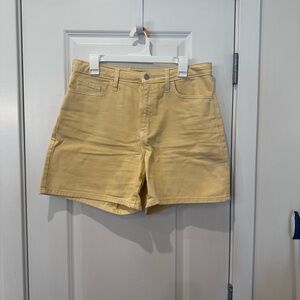 Wild Fable Women’s High Rise 10/30R Yellow Denim Shorts